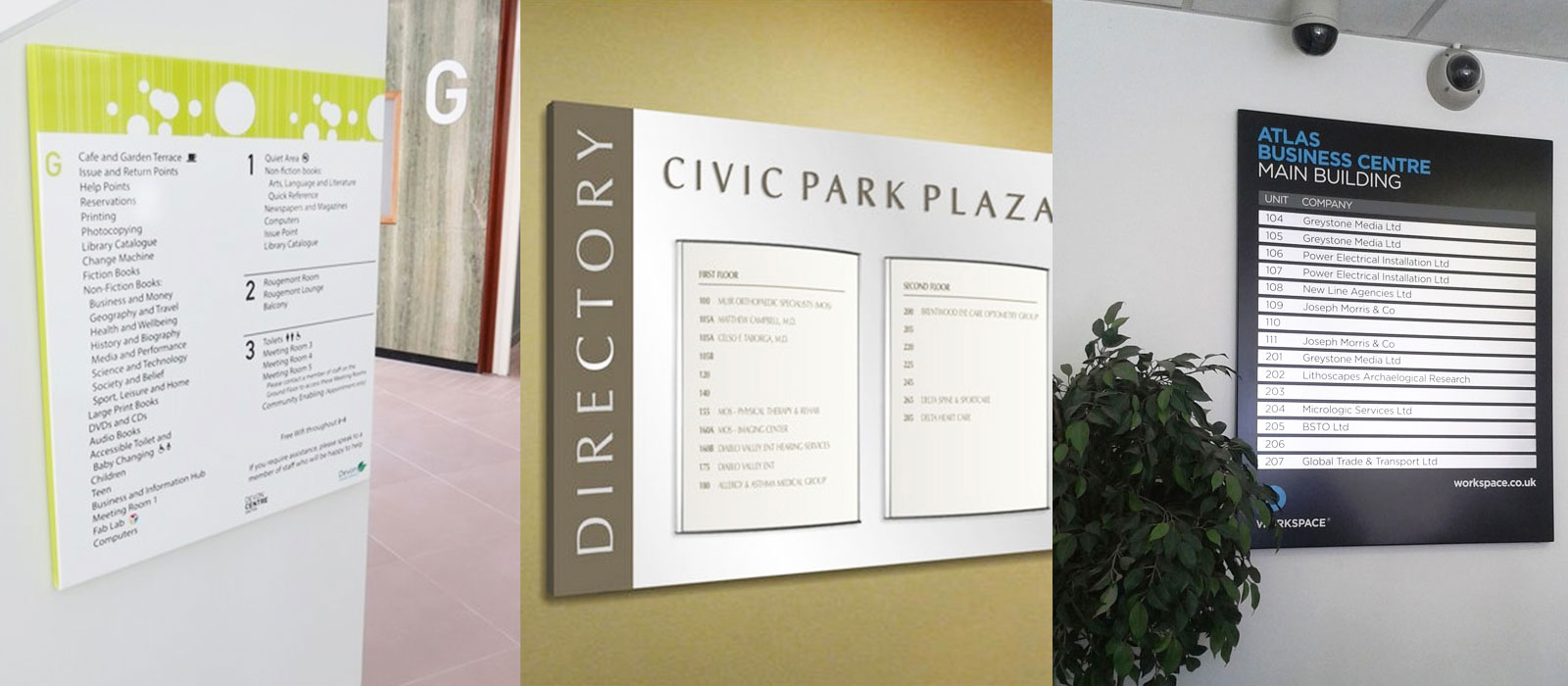 Directory Signs | Beaufort SC | Printology