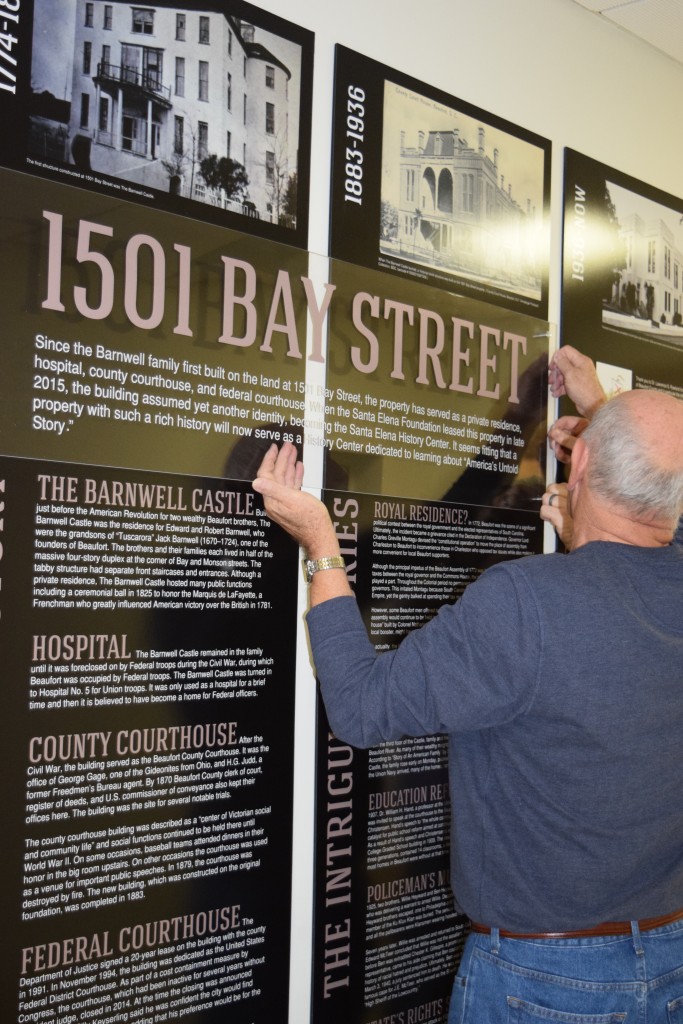 Beaufort signs, interpretive museum display panels, interpretative museum displays