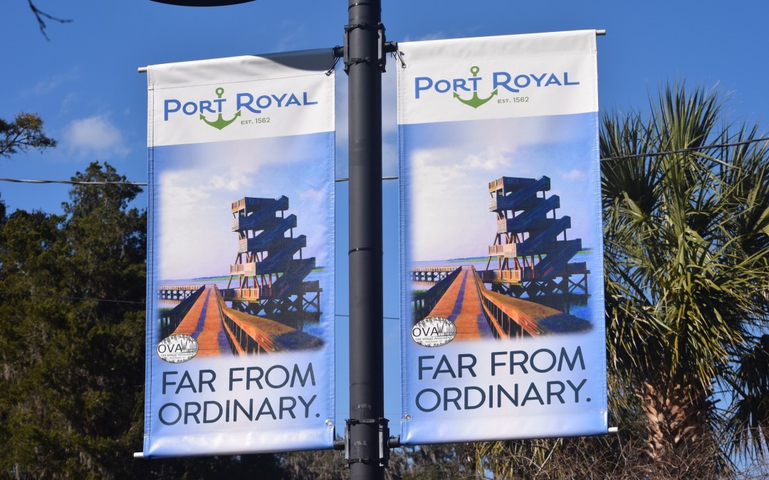 Far from Ordinary Street Pole Banners